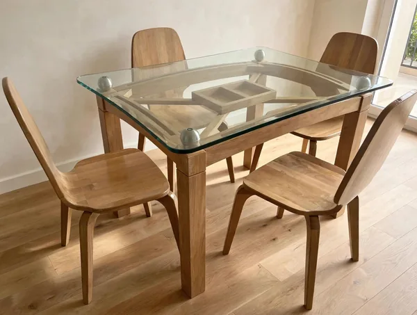 Comedor Madera Clara 4 Puestos de Elegant House